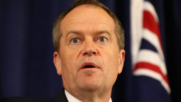 Opposition Leader Bill Shorten on Tuesday.