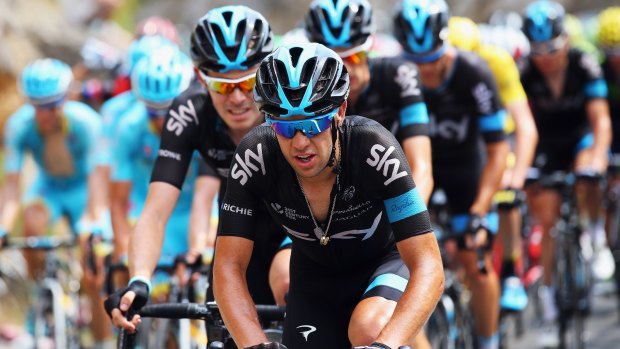 Aiming to win: Richie Porte.