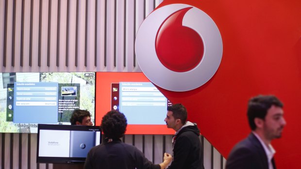 Vodafone has increased the number of customers on its network to 5.5 million.