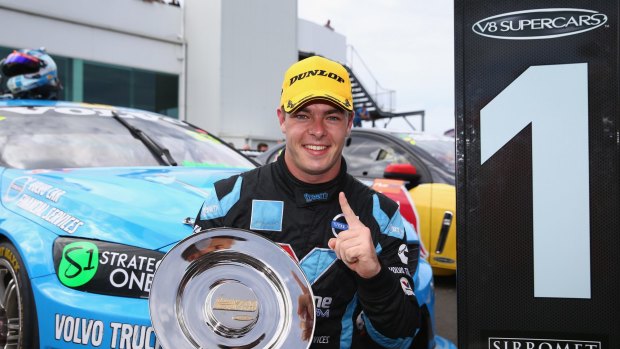 Pole: Scott McLaughlin has taken pole at Phillip Island with a blistering qualifying time.