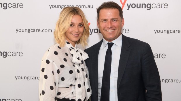 Karl Stefanovic stepping out with his new girlfriend Jasmine Yarbrough.