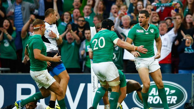 Grand obstacle: Ireland may ruin the Wallabies plans for a Grand Slam.