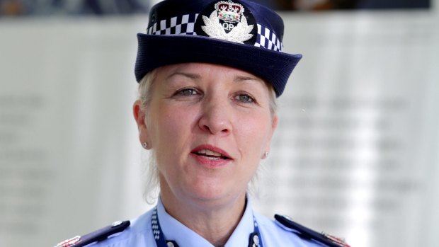 Queensland Police Assistant Commissioner Katarina Carroll took part in Friday's corroboree.