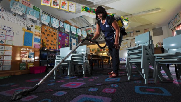 Public school cleaners in Canberra met with the ACT Education Directorate in February to discuss how future contracts would be run, after two years of court cases and industrial action.