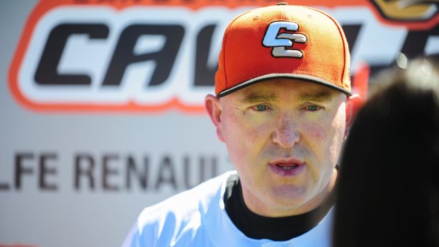 In charge: Canberra Cavalry assistant coach Keith Ward will take the reins in the absence of manager Michael Collins.