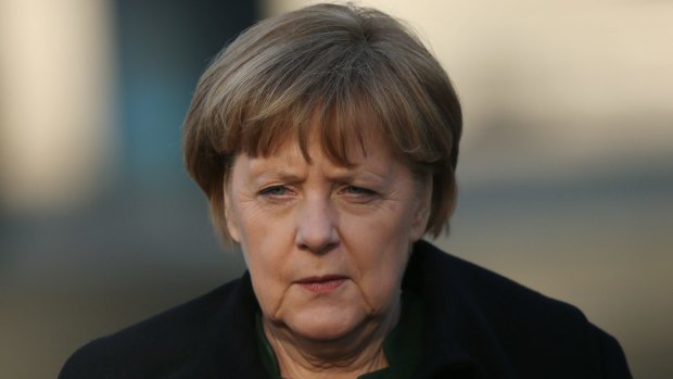 Angela Merkel has claimed there is a 'problem' with the value of the euro.
