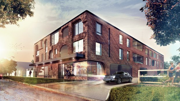 An artist's impression of the development planned, which developers Willing Property say will complement the heritage features of the Padbury building. 