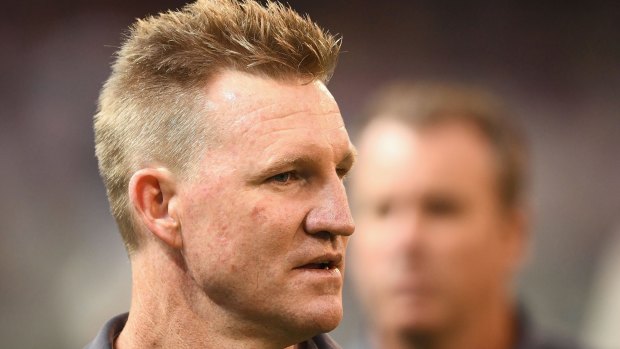 Is the pressure set to build for Magpies head coach Nathan Buckley after two consecutive defeats 