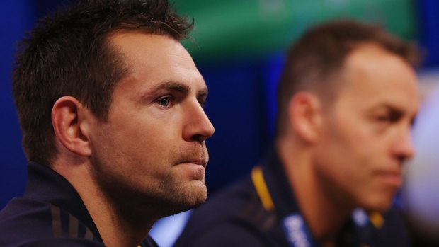 Hungry Hawks? Luke Hodge and coach Alastair Clarkson must do it the hard way