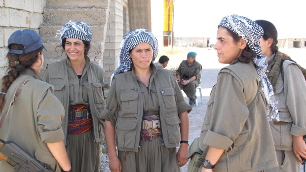 PKK fighters.