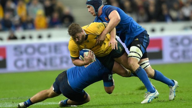 Welcome committee: Wallabies vice-captain James Slipper says Kurtley Beale has nothing to prove to team-mates