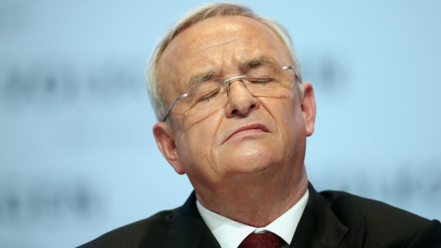 Volkswagen CEO Martin Winterkorn: 'I am clearing the way for this fresh start with my resignation.'