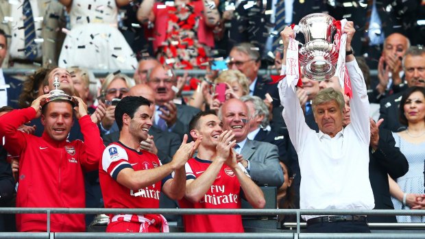 Arsenal are FA Cup title-holders after beating Hull at Wembley Stadium earlier this year.