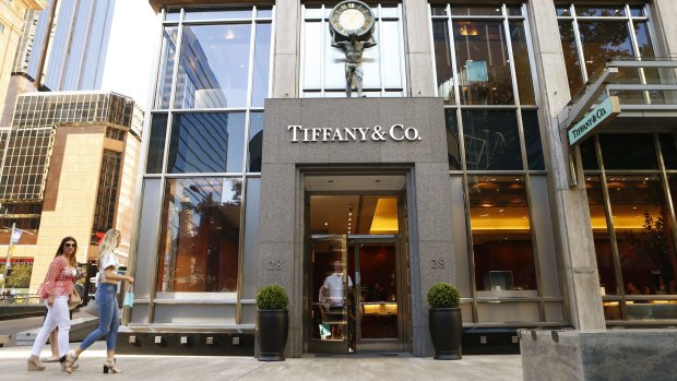 The Tiffany & Co store at Castlereagh Street and Martin Place has to move following the sale of the property.
 