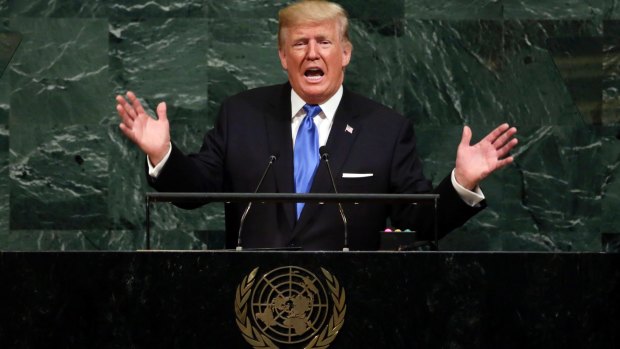 President Donald Trump, speaking at the UN General Assembly last month, has accused the world body of "chronic anti-Israel bias".