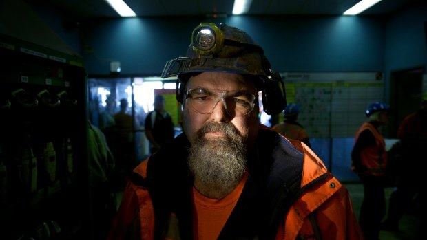Springvale mine worker John Tilley - uncertainty returns to future of coal mine.