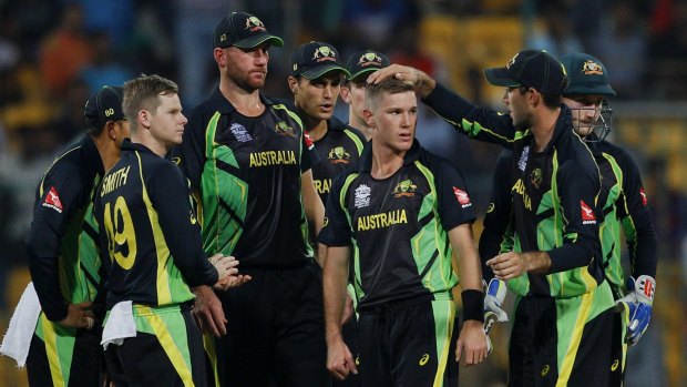 Why the long face: Australia again faltered in their pursuit of a maiden World T20 title.