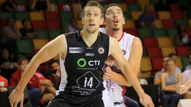 On the move: Melbourne United centre Daniel Kickert says his side will use their mobility against Townsville on Friday night.