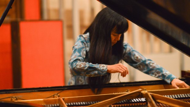 Inventive: Pianist Satoko Fujii.