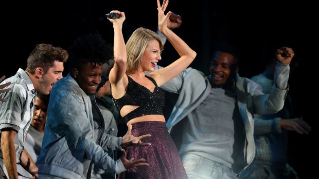 Taylor Swift, performing during her 1989 World Tour in Melbourne in December 2015, has a New Year gift for fans with a new music video.