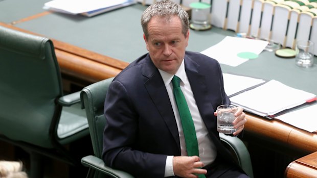 Avoiding risk: Bill Shorten.