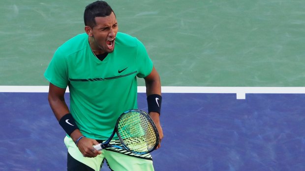 Nick Kyrgios has claimed to be the most punished player on tour and called for a Canberra ATP. 