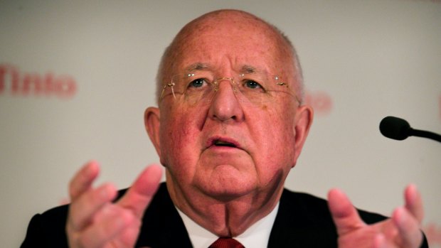 The Rio investigation was sparked by a leaked email exchange that took place in 2011 between Rio's then chief executive Tom Albanese, his successor, Sam Walsh (pictured), who was running Rio's iron ore division at the time.