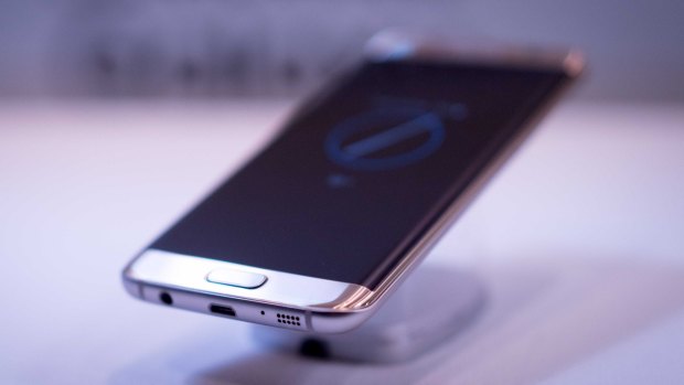 The Galaxy S7 Edge, which debuted in March.