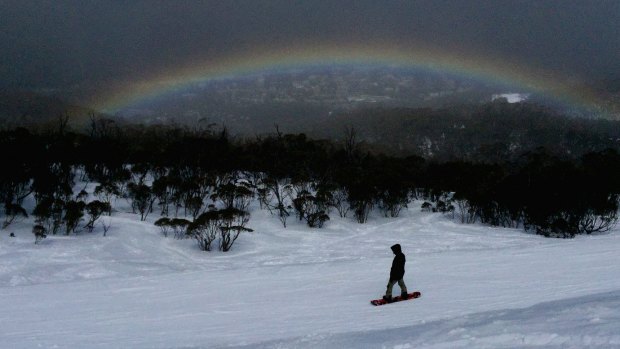 The best snowfall in 17 years means many are still enjoying the slopes at Thredbo. 
