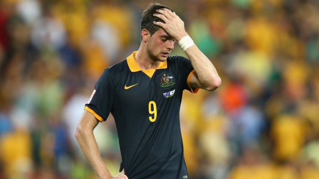 A disappointed Tomi Juric.