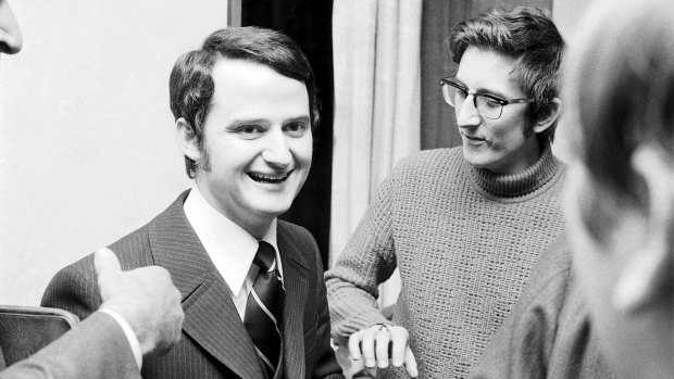 Philip Ruddock, pictured here in 1973, was the former Father of the House.