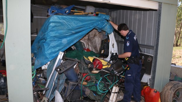 Police uncover stolen goods from a shed on the northern Sunshine Coast