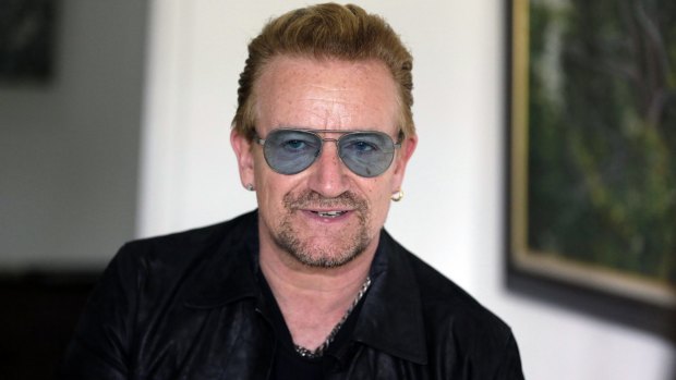 A high school magazine which featured Bono from U2's first ever interview has fetched $3000 on eBay.