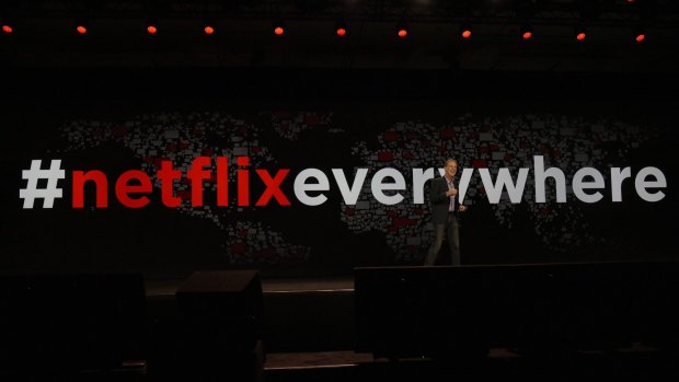 Netflix everywhere: Hastings says China is now the only major country without Netflix.