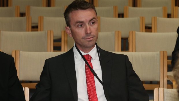 One Nation chief of staff James Ashby.
