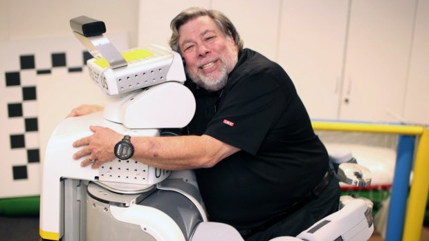Steve Wozniak at the University of Technology in Sydney.