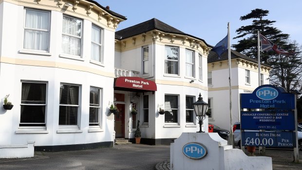 The Preston Park Hotel in Brighton, United Kingdom, where Khalid Masood stayed the night before he murdered four people in a terror attack in Westminster.