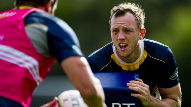 Brumbies fullback Jesse Mogg hopes to be back on the field for the trip to South Africa.