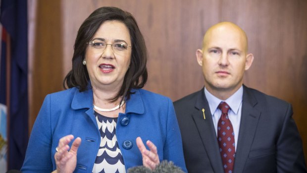 Queensland Premier Annastacia Palaszczuk is yet to win over the Queensland business community, but Treasurer Curtis Pitt says confidence is moving in the right direction.
