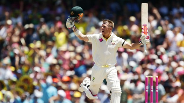 It's little wonder David Warner is brimming with self-belief after three centuries and 427 runs in the Test series against India