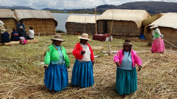 Lake Titicaca and Uru people.