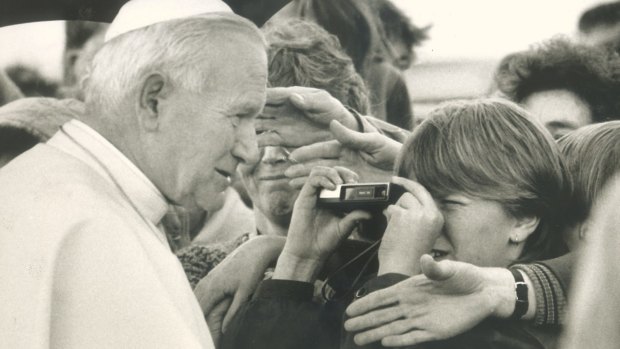 Pope John Paul II visited Australia in November, 1986.