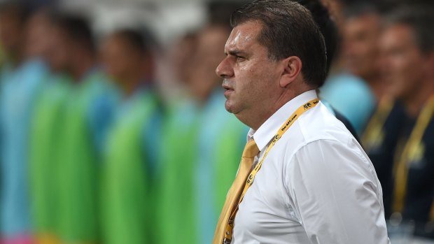 Plugging the drain: Postecoglou determined to prevent Australia's best talent from slipping through the cracks.