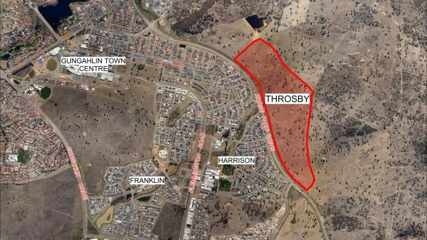 Seven packages of land at Throsby sold under the hammer on Friday.