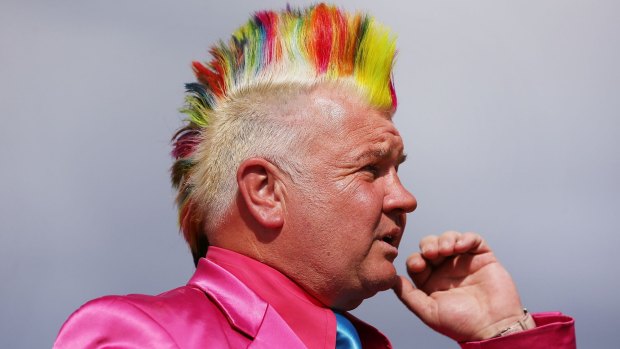 Geelong mayor Darryn Lyon –  "all hair and bright clothes and short-man swagger, seemingly without a chink in the armour."