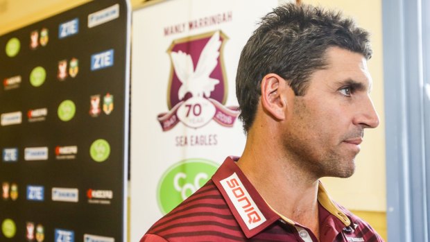 "All I have said to them [the Manly players] is ignore it": Trent Barrett.