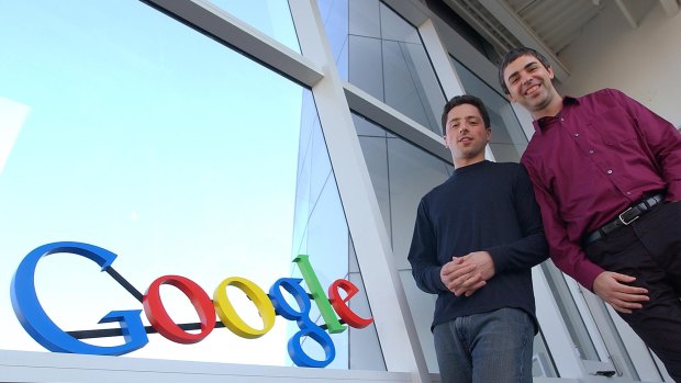 Google founders Sergey Brin and Larry Page added $US4 billion to each of their fortunes on Friday.