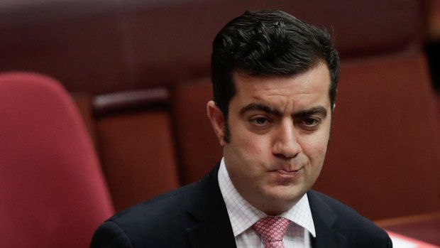 Former Labor senator Sam Dastyari was called a "terrorist" and a "monkey".