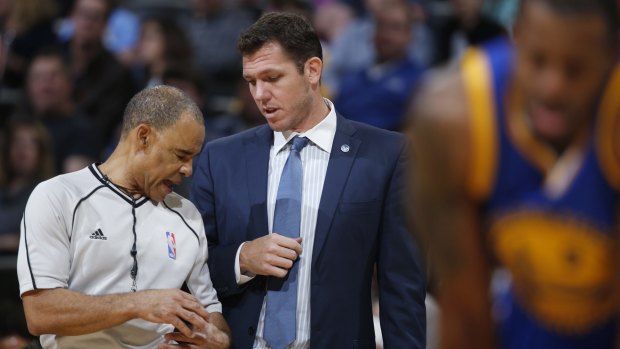 New gig: Golden State Warriors' Assistant coach Luke Walton has been named the new LA Lakers head coach.