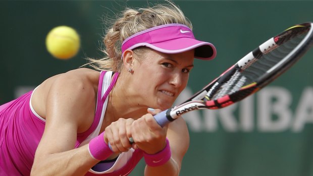 Bouchard has suffered a dramatic form slump this year, again falling in the first round.